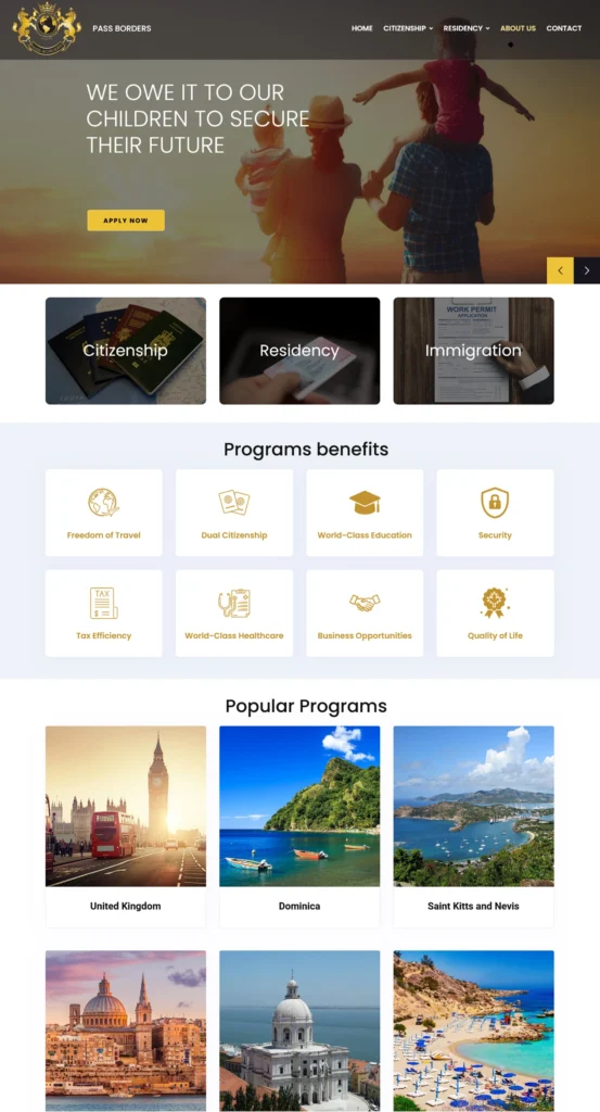 Website design and development in dubai