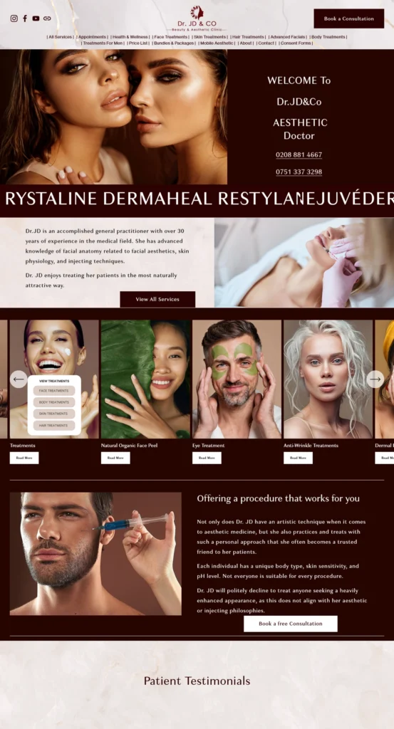 Website design and development in dubai