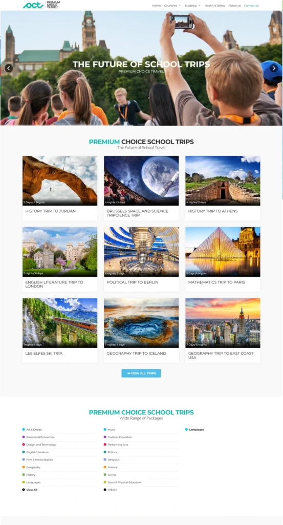 Website design and development in dubai